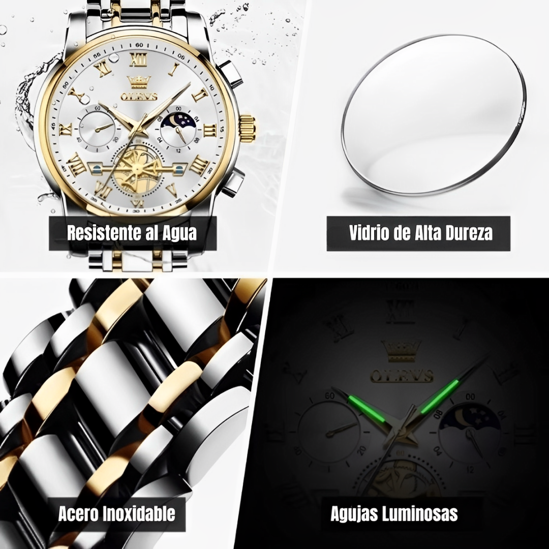 Reloj de Lujo para Hombre OLEVS 2859