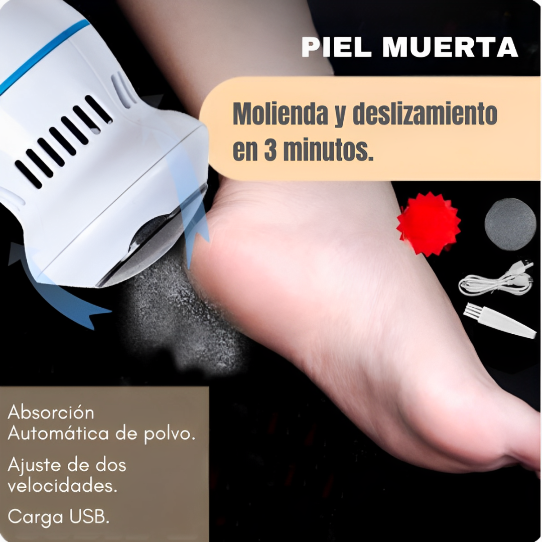 Lima Eléctrica y Recortadora de Piel