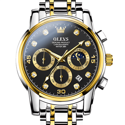 Reloj de Lujo Olevs - Elegancia y Precisión en Acero Inoxidable